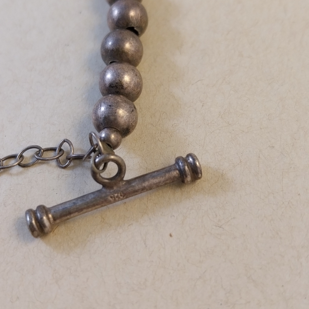 Silpada Sterling Silver Beaded Bracelet - Picture 12 of 15